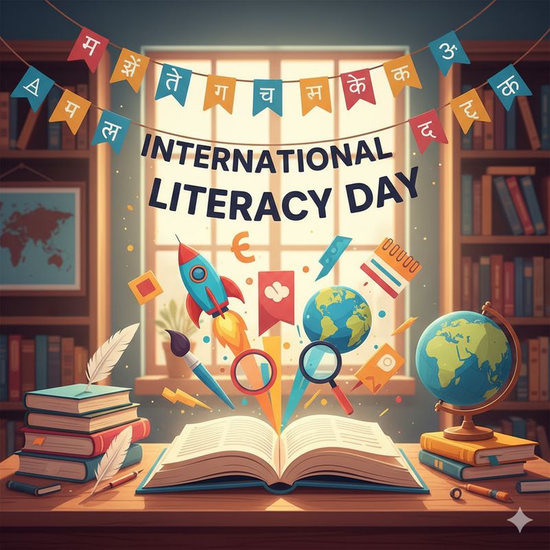 India Celebrates International Literacy Day 2025 with Focus on Digital Era Literacy