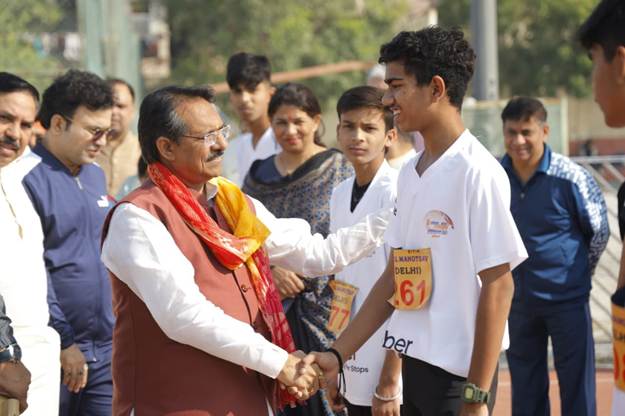 MoS Shri Harsh Malhotra Launches Sansad Khel Mahotsav 2025