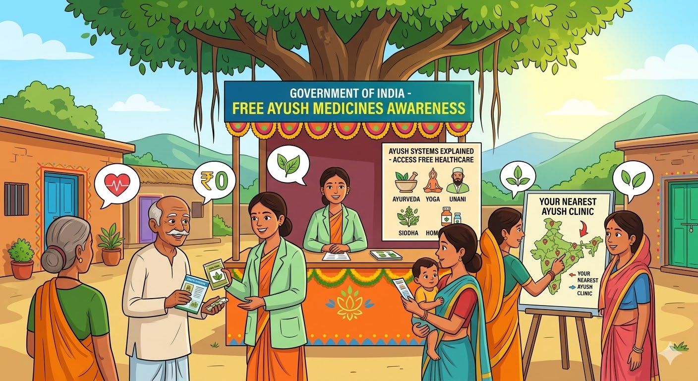 Awareness and Accessibility of Free Ayush Medicines
